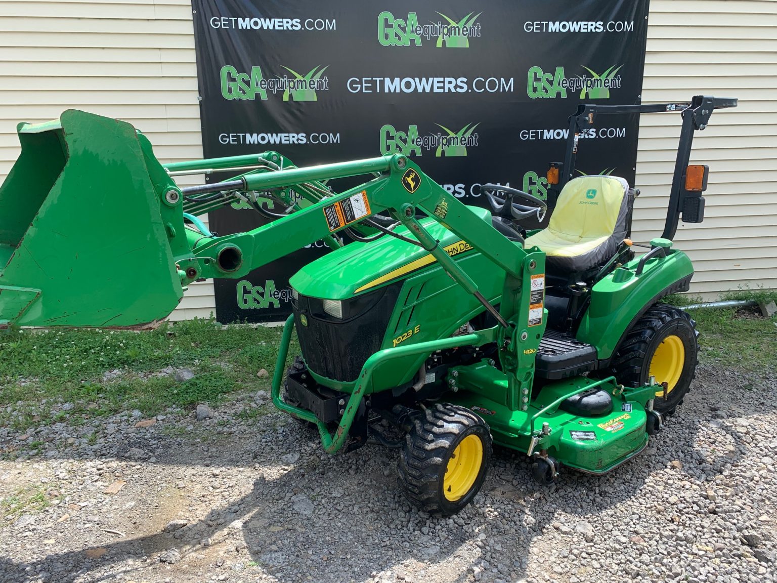 60IN JOHN DEERE 1023E SUB-COMPACT TRACTOR WITH LOADER! $145 A MONTH ...