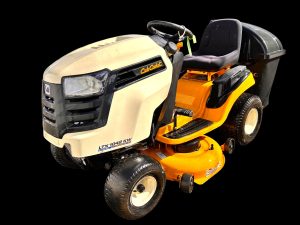 used Cub Cadet LTX1042 lawn tractor bagger for sale