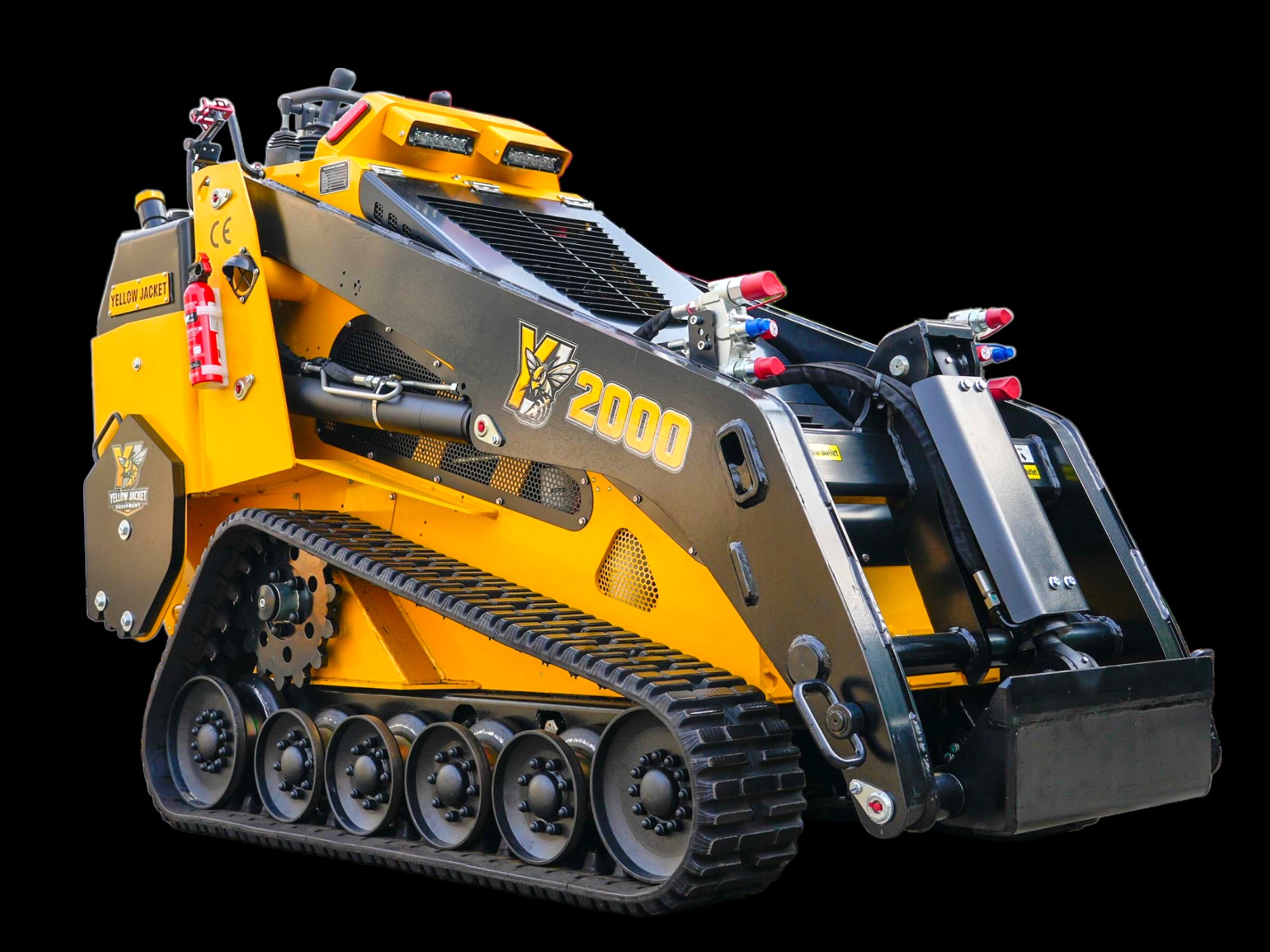 Yellow Jacket YJ2000 Mini Skid Loader! 50hp Yanmar Diesel!